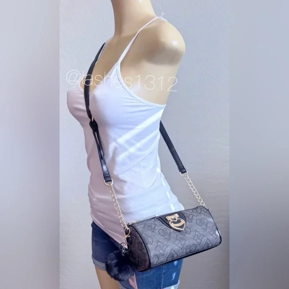 JUICY COUTURE Purse Precious Moments Barrel Bag - Black - Picture 5 of 6